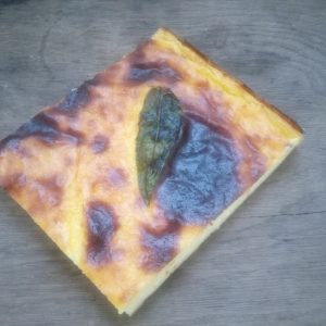 Flan à la verveine